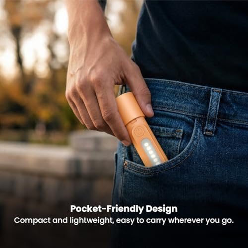 Image of wipro Zoom Multi Functional LED Pocket Torch | Type C Fast Charging | 3 Modes with Torch and Lantern | Easy Fit to Pocket | 500 mAh Battery with Upto 3 Hrs Back Up | Pack 2