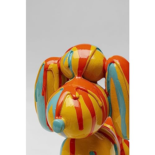 Kare Design Deko Figur Dog Holi, Mehrfarbig, 17x16x10 cm, Deko Objekt, Wohnaccessoire, Dekoration, Hunde Motiv, Skulptur, Wohnzimmer