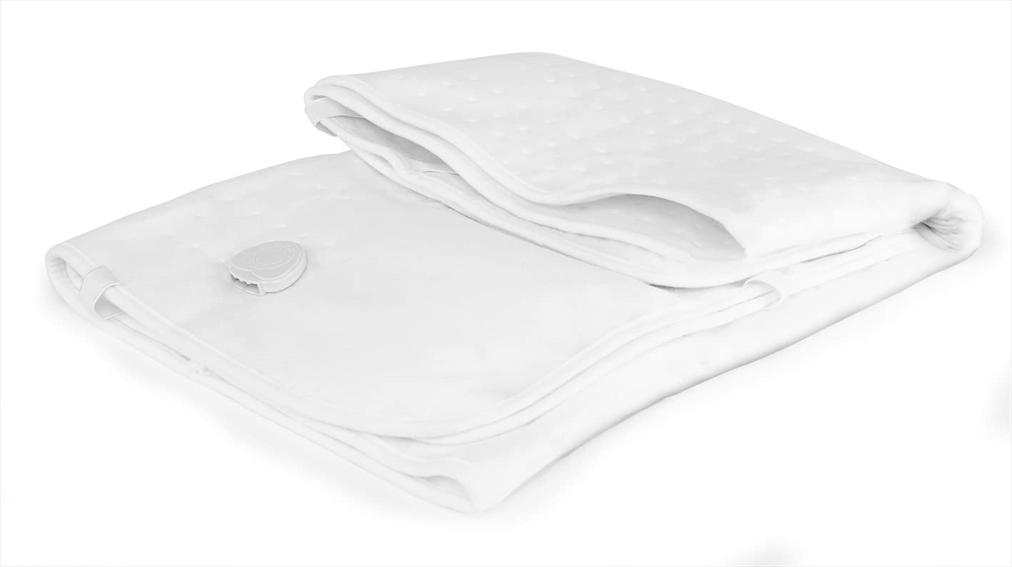 Orbegozo CAH 1450 - Calientacamas, calentamiento rápido, 3 niveles de potencia, sistema de fijación al colchón, 60 W