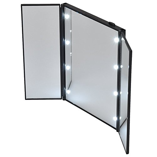 EBasic Led Specchio Pieghevole Portatile da