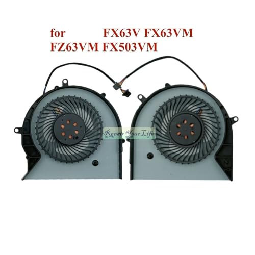 Ventilateur processeur et carte graphique dissipation thermique ASUS FX63V
