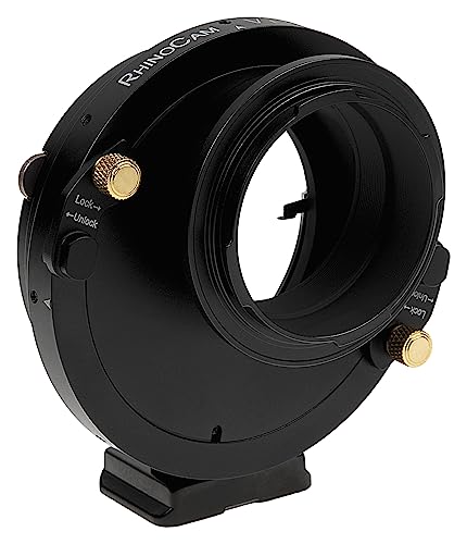 Adaptador costura giratoria RhinoCam Vertex para objetivos Mamiya 645 y cuerpos Leica L 4