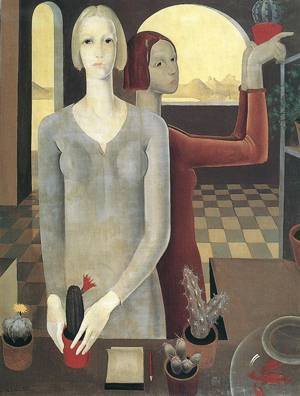 Peinture à l'huile de Bela Kontuly, l'esprit artistique de The Florists 1932 chez vous