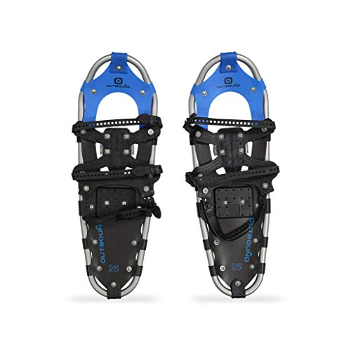 Outbound Snowshoes | Lightweight Aluminum Snowshoes | High-Density Polyethylene Decking with Posilock Binding System | 30 Inches
