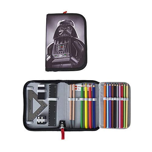 Preisvergleich Produktbild Lego - Schüleretui / Federtasche / Pencil Case- Star Wars Darth Vader - Gefüllt