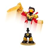 Legends of Akedo Ninja Fury Official Rules Starter Pack - 3 Warriors: Ultra RareThree Strikes Chux, Classic Venom Fang Ninja & Legendary Psyclone Shutdown & 1 Controller & Weapon Rack with 4 Weapons - Image 8