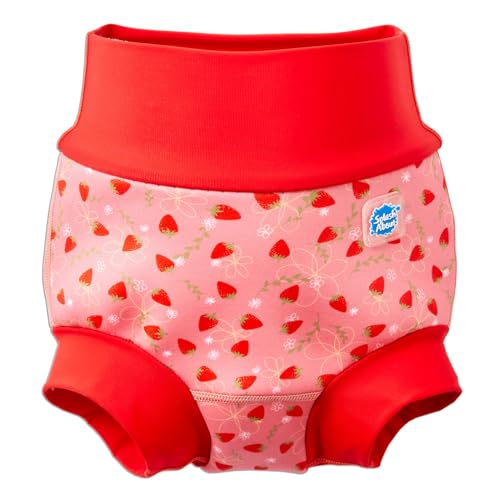 Happy Nappy Duo Pannolino Riutilizzabile Strawberry Field 2-3 Anni da nuoto