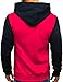 YIPIN Hombre Sudadera con Capucha Colores de Contraste Camiseta Manga Larga Otoño...