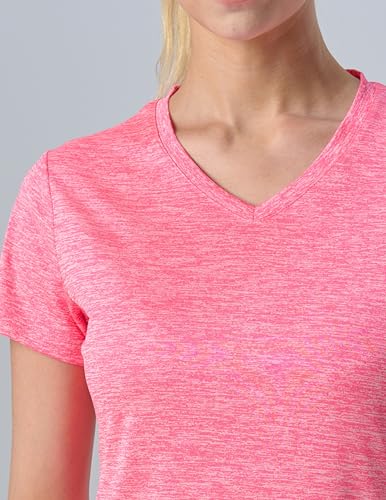 Image of 5 Pack Women's Quick Dry Short Sleeve T Shirts, Athletic Workout Tee Tops for Gym Yoga Running