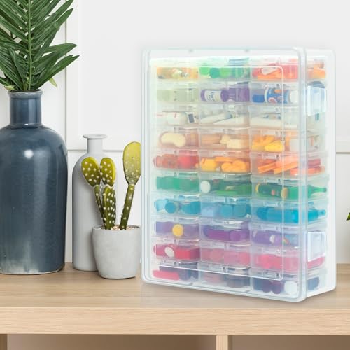 Mini organiseurs transparents pour trier les jouets miniatures - 8