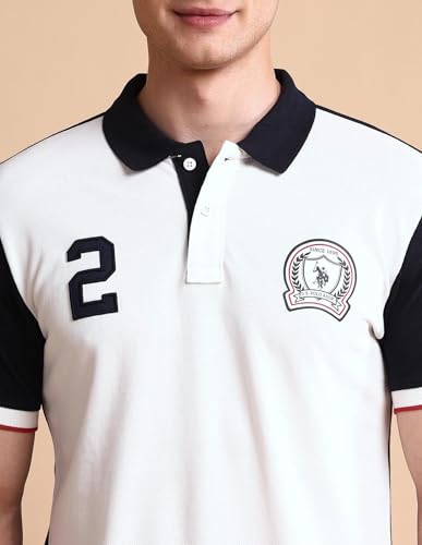 Image of U.s.Polo Association Men's Slim fit Iconic Number Polo Shirt