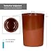 MamboCat 6er Ton-Becher I Teilglasiert I 180 ml I Mediterran I Unikat Handarbeit I Met-Pott I Ton Mug Tumbler I Antike/Vintage I Mittelalter I Wikinger