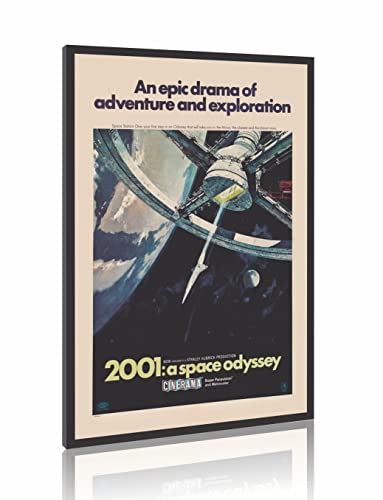 Quadro Pôster Filme 2001 Uma Odisséia no Espaço M2 60x90
