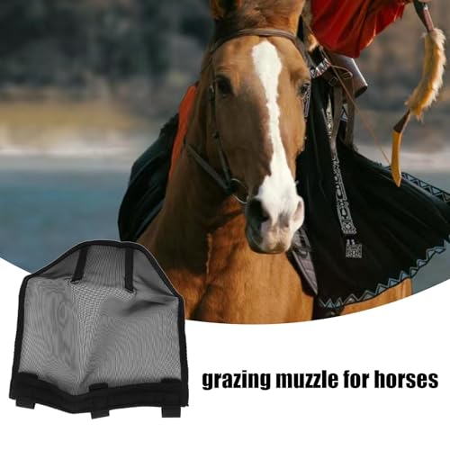 Capa para mosca de cavalo, capa para rosto de cavalo | Máscara de mosca respirável com cobertura par