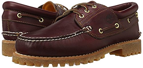 Image of Timberland Men's Icon Three-Eye Classic Shoe (9 D(M) US, Burgundy - Brown)