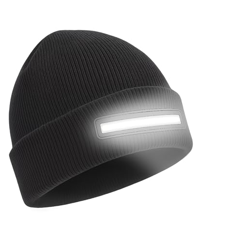 Bonnet lampe frontale rechargeable 3 modes éclairage iN ThermaWear