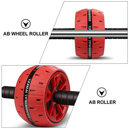 BESPORTBLE Ab Roller Wheel Ab Carver Rolo Ab Fitness Roda Muscle Trainer Equipamento de Treino com J
