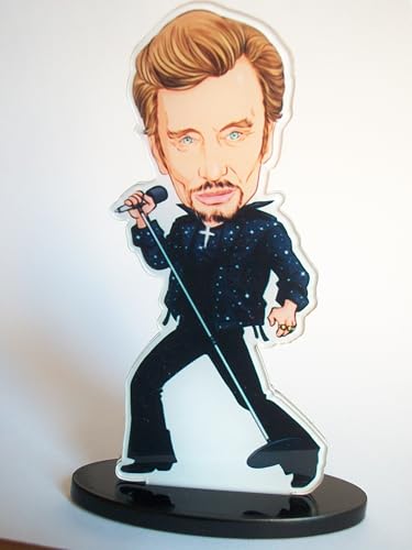 Music Legends Collection Figurine 2D Johnny Hallyday