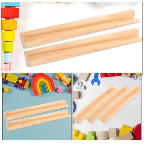 Soportes de Domino de Madera PRETYZOOM 20 piezas miniatura 6