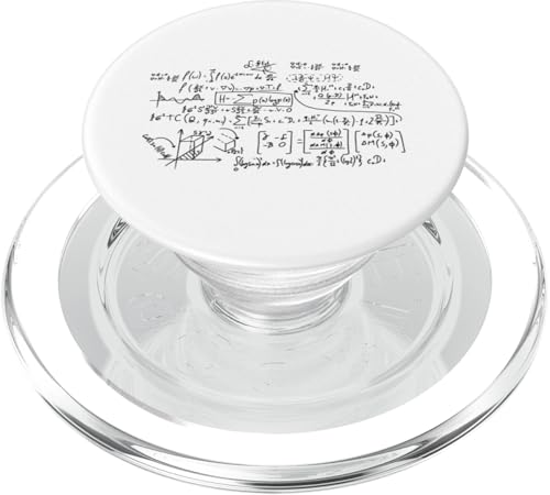 Fórmulas matemáticas - Amante de las matemáticas divertido PopSockets PopGrip para MagSafe