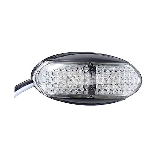 iplusmile 6 Peças luz lateral LED luz luzes traseiras do reboque luzes para caminhões lâmpada indica