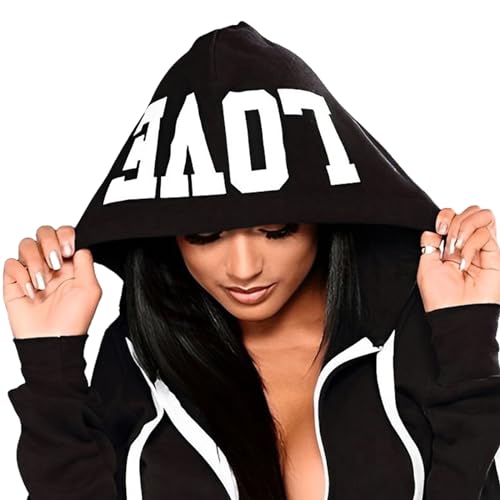 TUVEKE Womens Tracksuit 2 Piece Outfits Fall Zip Hoodie Jogging Sweatsuit Long Sleeve Casual Sweat Suits Size S to 2XL4