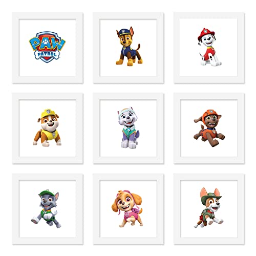 Affiches Paw Patrol encadrées Trends International pour décoration murale chambre