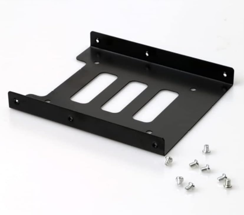 Ganix Dual 2.5 inch to 3.5 inch Internal Hard Disk Drive SSD/HDD Adapter Mounting Kit Bracket