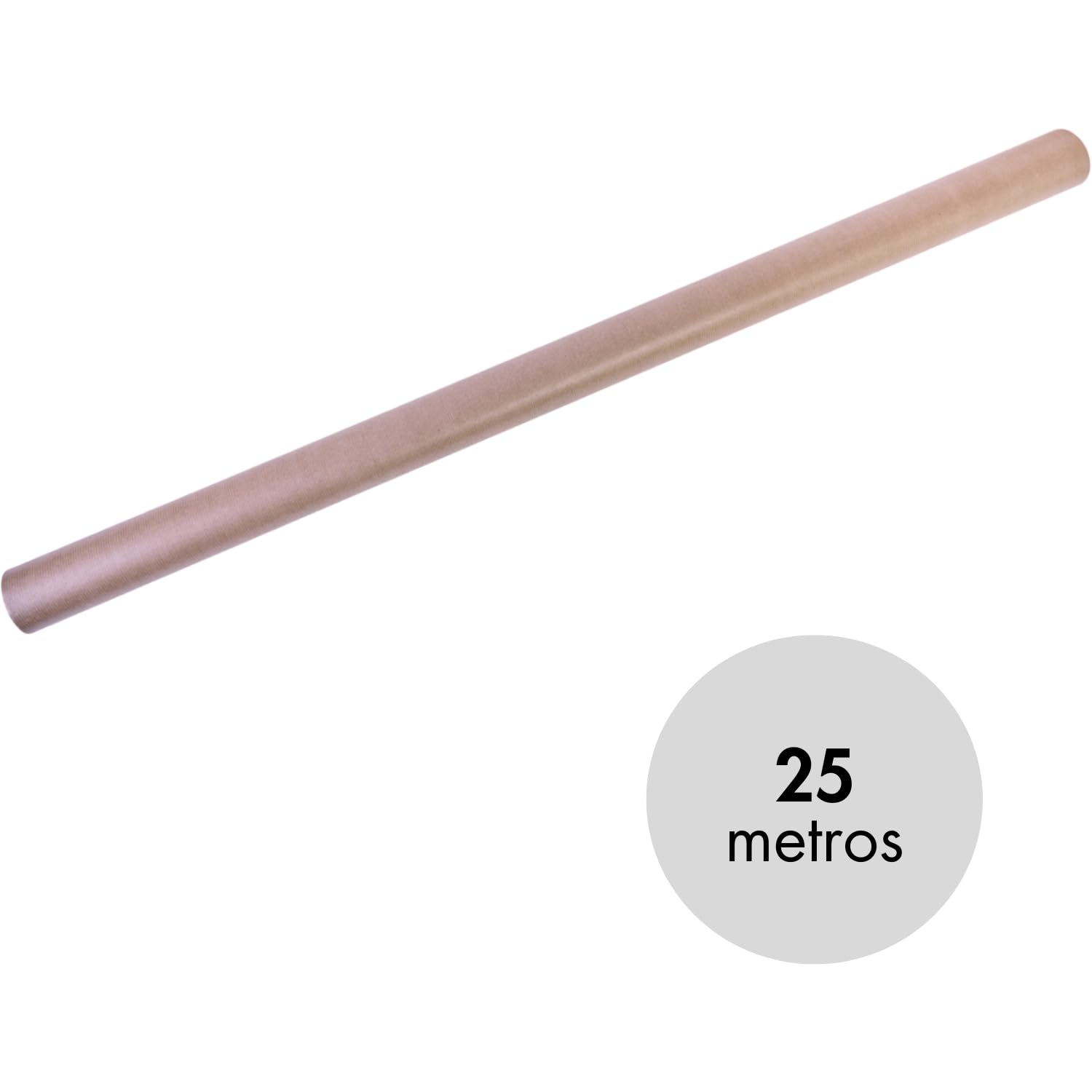 Dohe - Kraft Paper Roll 100 cm x 25 m - 60 g/m², Color Brown, ECO: 100% Recycled Paper, Packaging & Shipping - Office Supplies - Image 2