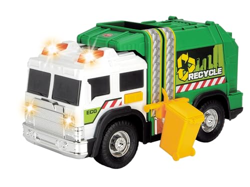 Dickie Recycle Truck with Light&Sound, Green, Kid