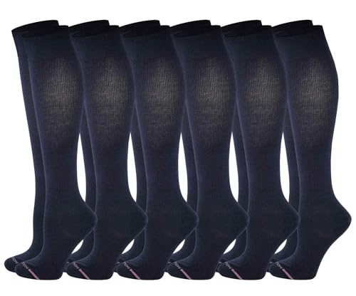 Image of Women's Compression Socks Therapeutic Graduated (Pack of 6 Pairs)