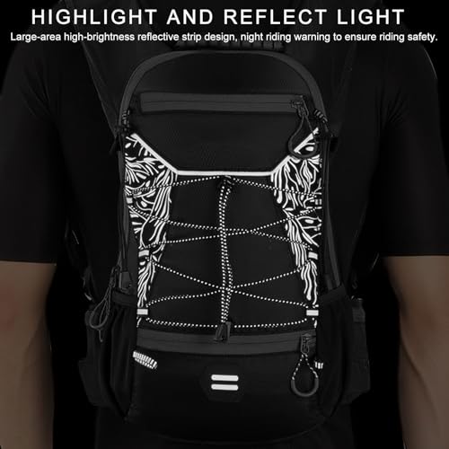 Sac à dos de course à pied léger et de cyclisme avec volume extensible - 7
