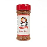 Dad’s Seasonings Asian Fusion Rub & Seasoning - BBQ Spice Blend for Smoking, Grilling & Roasting - Sweet, Spicy, Smoky Flavor, All Natural Rub for Ribs, Chicken, Steak, Pork - Made in USA (4.6 oz net wt)