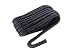 SEACHOICE Double-Braid Nylon Dock Line 1/2" x 20' 40401 Black