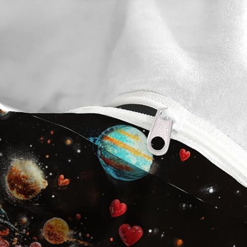 Parure de couette Space Rocket 200x200 microfibre avec 2 taies
