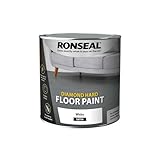 Ronseal DHFPWH25L 2.5L Diamond Hard Floor Paint - White