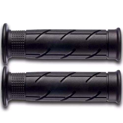 PAIO MANOPOLE TERMINALI APERTI 120 MM COMPATIBILE PER SH 300 NERE MOTO E SCOOTERS TUTTI GLI ANNI