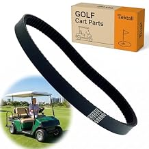 Drive Belt 22337-G1 27077-G02 for EZGO 1992-1993 2 Cycle, 1991-1996 4 Cycle Marathon Gas Golf Cart Clutch CVT 27077-G01 27077G02 27077G01 22337G1 6098 PC4 PC4GXI XI30 XI500 XI804