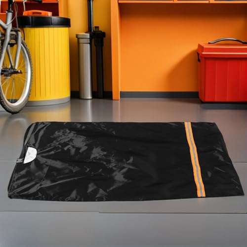 Funda de sillín infantil reflectante y resistente al viento 6