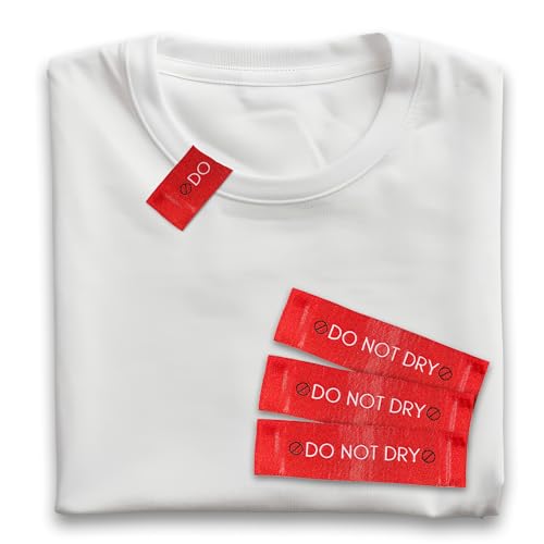 DO NOT DRY TAG - Magnetic Laundry Labels, Highly Visible