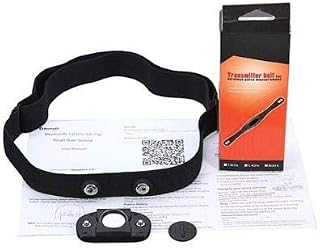 Heart Rate Monitor Chest Strap IP67 Waterproof with Bluetooth for Most Bluetooth 4.0 Enabled Fitness Devices, Waterproof HR Monitor with Soft Chest Strap for Gym, Cycling, Running, Outdoor Sports.