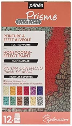 Pebeo 757431 Fantasy PRISME Explorer Set, Assorted, 12X20ML