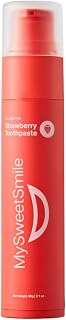 Strawberry Flavoured Toothpaste - Fluoride Free Formula - Kid-Friendly Toothpaste - Deep Cleaning - Cavity Protection - Succulent Strawberry Flavour - 60g
