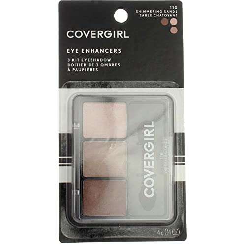 Covergirl Eye Enhancers Quick-Kit-Trio Shadow 110 Shimmering Sands, 0.14 Ounce #TOP3
