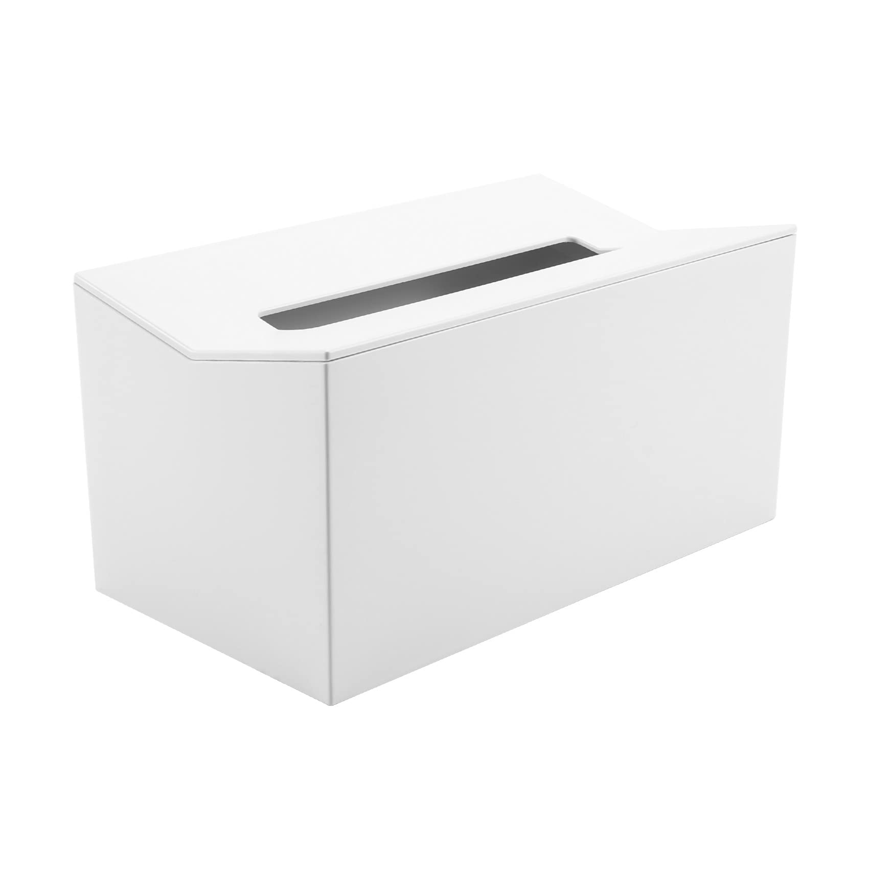 Wiedfedy White Kitchen Tissue Box Cover Napkin Holder For Paper Towels Box For Napkins Tissue Dispenser Wall Mounted Container For Wipes