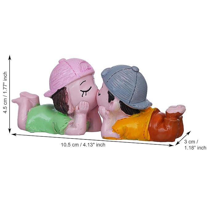 Cadeau de Saint-Valentin : statue de couple romantique pour elle et lui