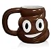KOVOT Poop Emoji Mug | 20 Oz Ceramic Mug Shaped Like The Poop Emoji