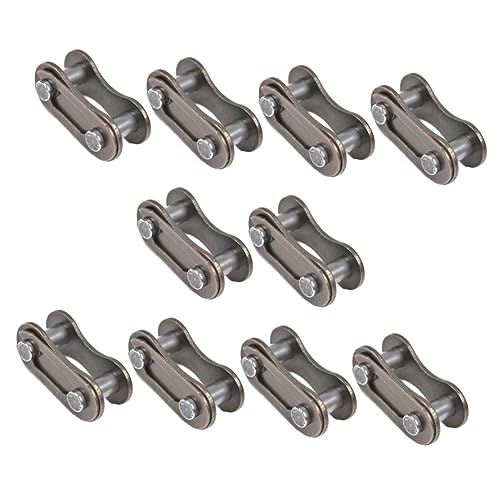 Happyyami 10pc Single Speed Bike Chain Links Bicycle Chain Connector Missing Link Bike Accessory
