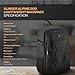 SLINGER Alpine 200 Compact Camera Backpack for DSLR SLR Cameras Lens Tripod, A lightweight, sporty backpack for a DSLR or Drones, Camera Bags for Photographers