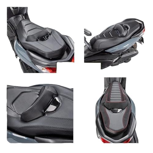 Asiento sillín NMAX 125 155 juego de fundas de cojín trasero 4